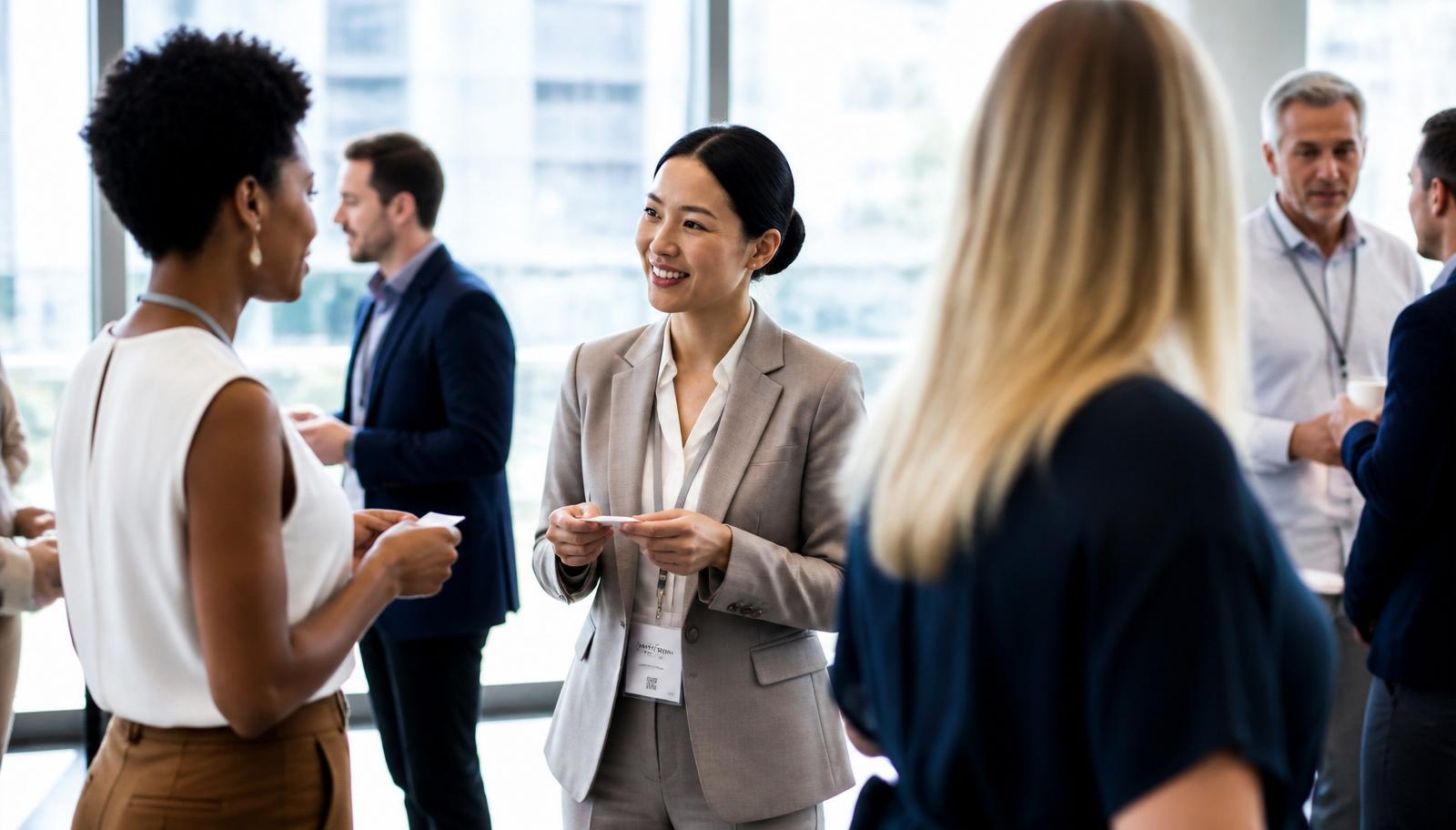 Cover photo for the guide “12 Networking Tips That Actually Work in 2026” — Practical tips for meaningful professional relationships